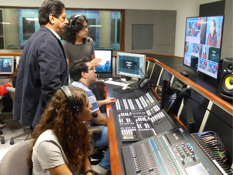En el campus Monterrey se instaló un equipo de Producción de Televisión 4K. 
