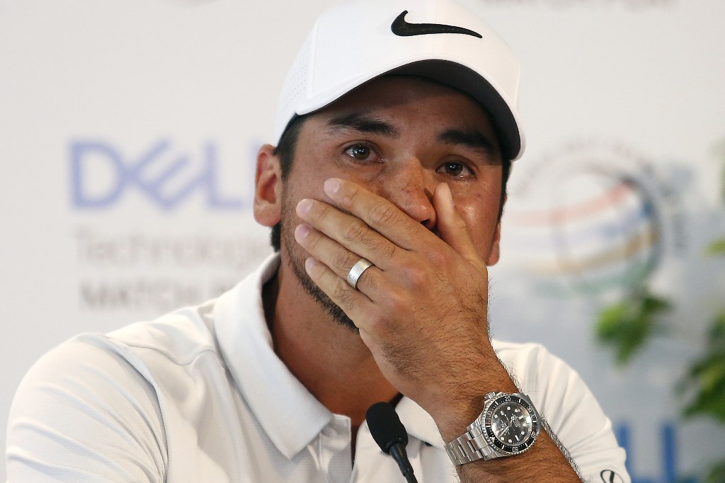 Jason Day no pudo contener el llanto 