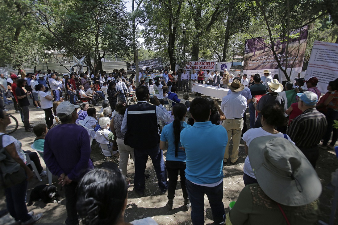 Nace red en defensa de parques y espacios públicos