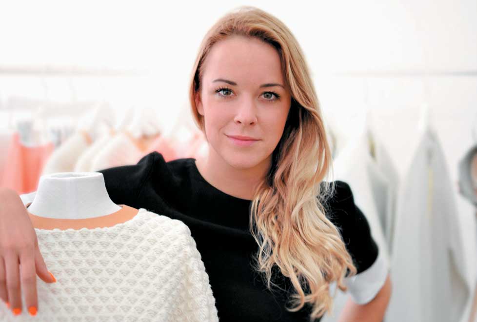 "Estoy orgullosa de hacer lo que siempre quise hacer, ser libre, crear mis propios diseños y ver el gusto con el cual las mujeres demuestran interés