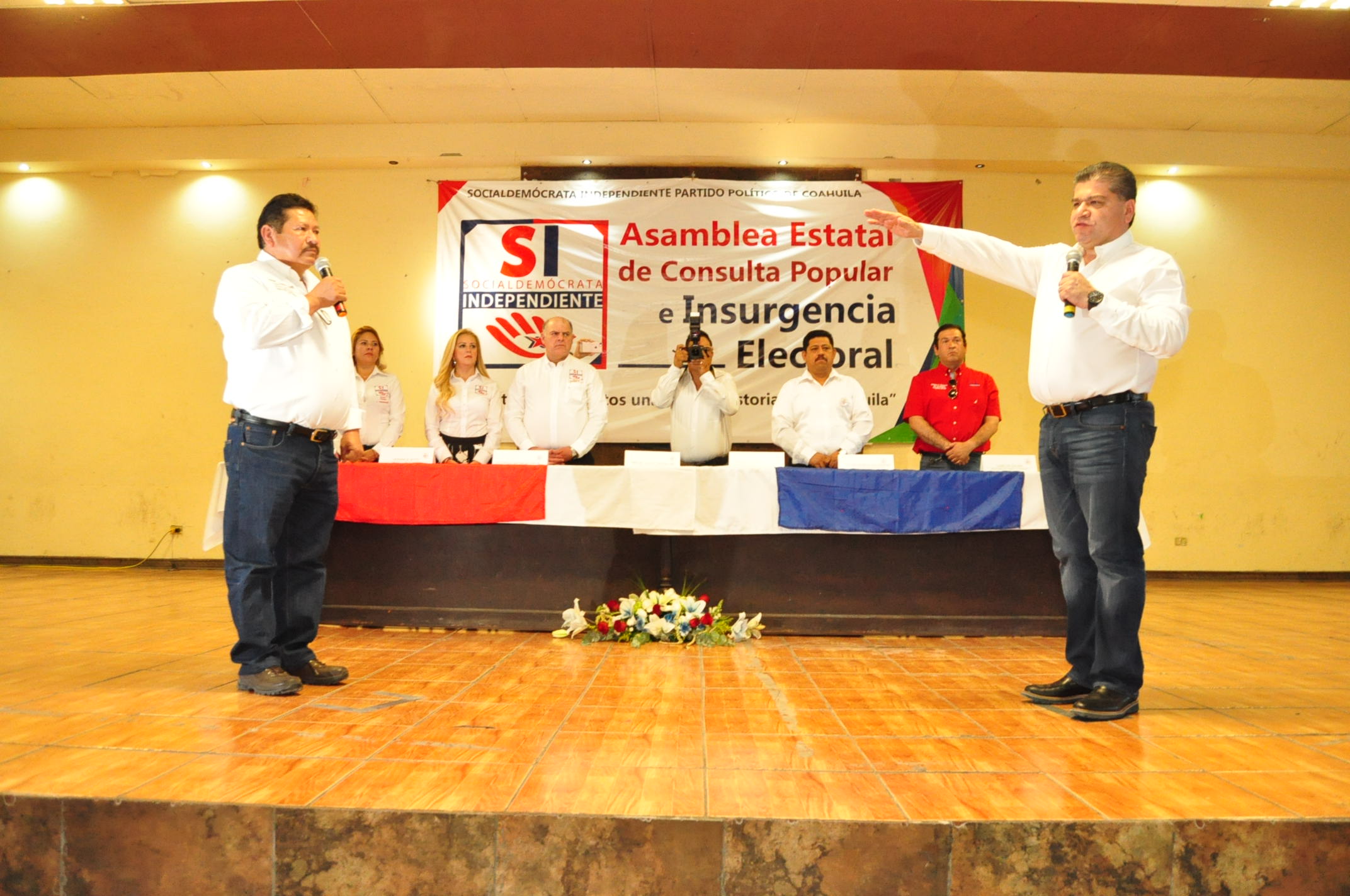 El Partido Socialdemócrata en Coahuila, se sumó a la coalición con el PRI.