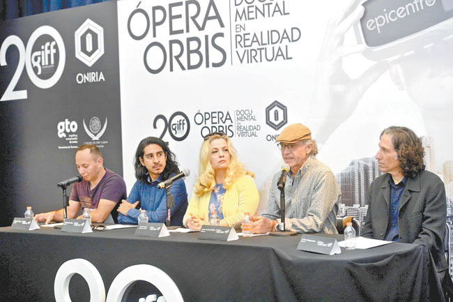 Los directores del certamen. 