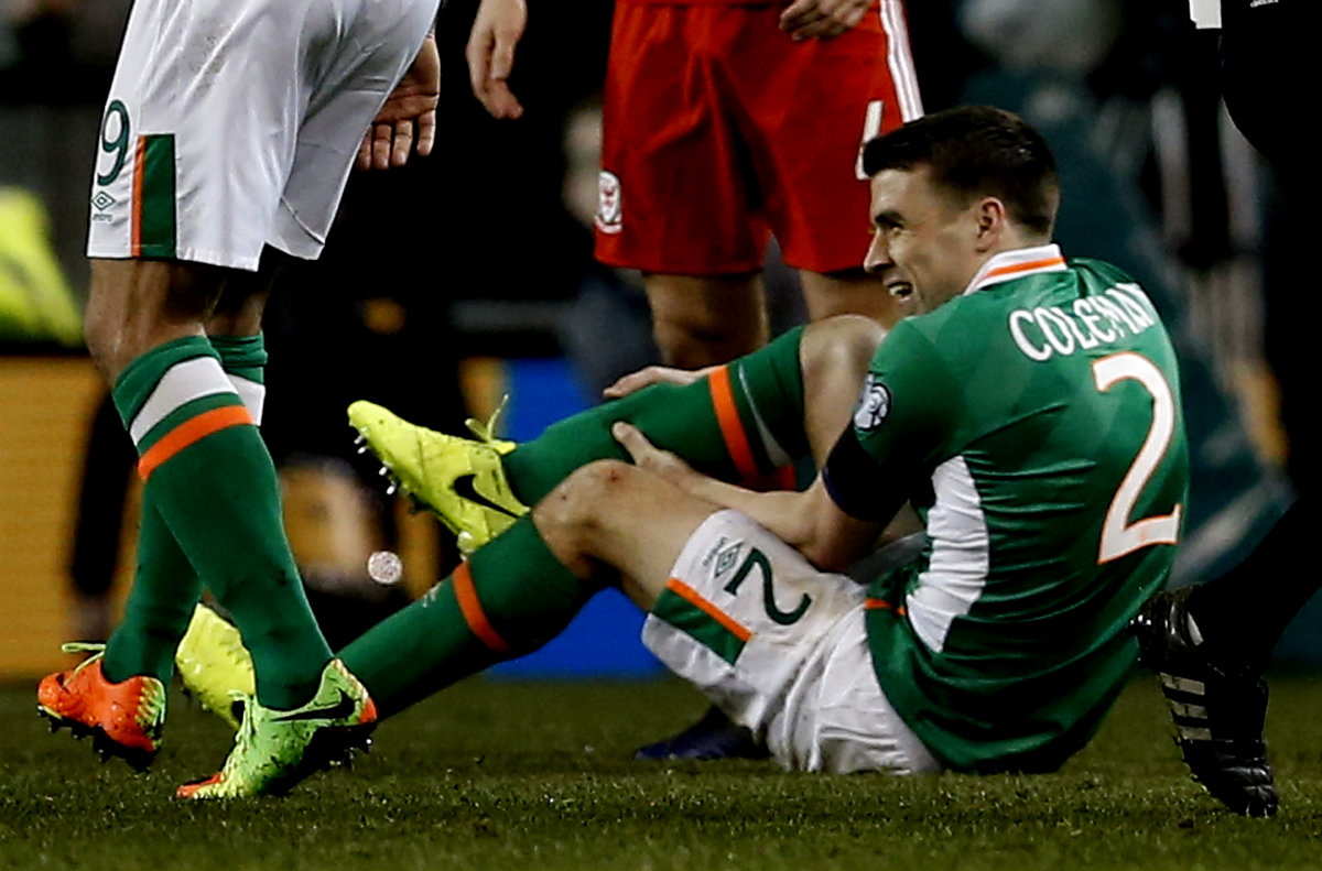 La grave lesión de Seamus Coleman