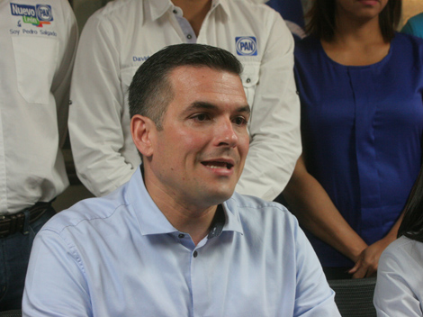 El líder del PAN en la entidad, Mauro Guerra Villarreal. 