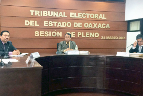 El pleno del Tribunal Electoral de Oaxaca confirmó actos de violencia política y de género contra de la presidenta municipal.