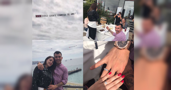Así fue como Gary Medel le propuso matrimonio a su novia