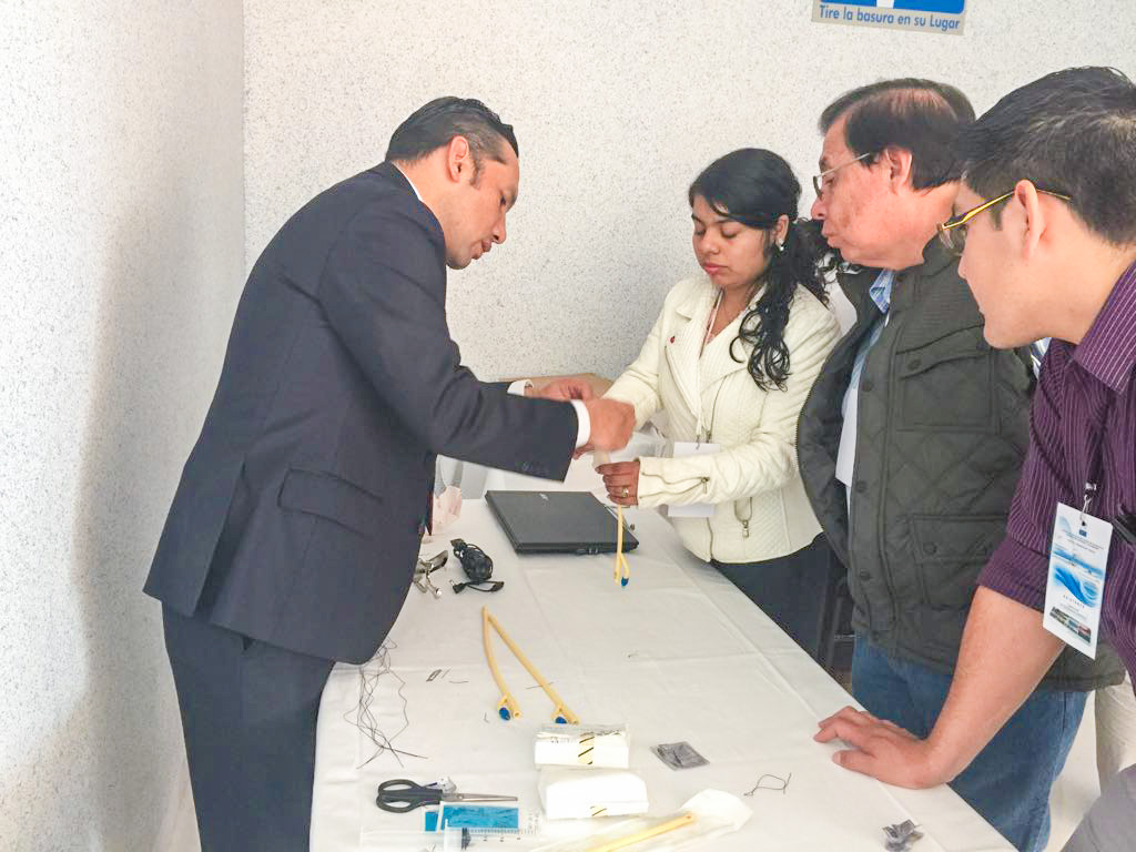 Se capacitó a un total de 35 personas tanto del área médica como de enfermería. (Foto Especial)
