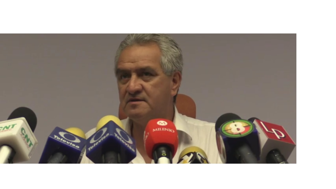 Luis Alberto Rodríguez Juárez, vocero de Seguridad Pública.