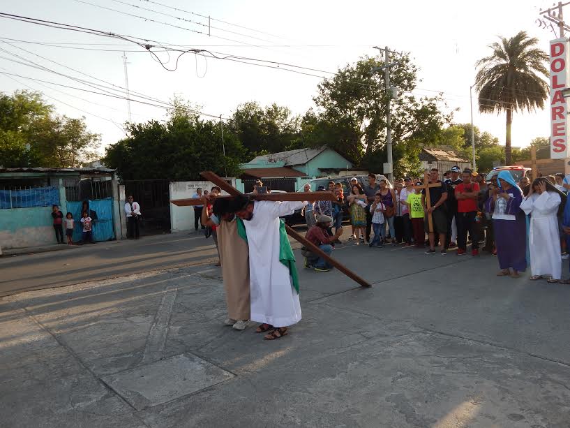 Viacrucis de migrantes.
