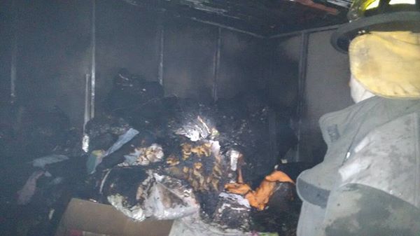 Bomberos de Toluca extinguieron un incendio en la colonia Morelos, CLV