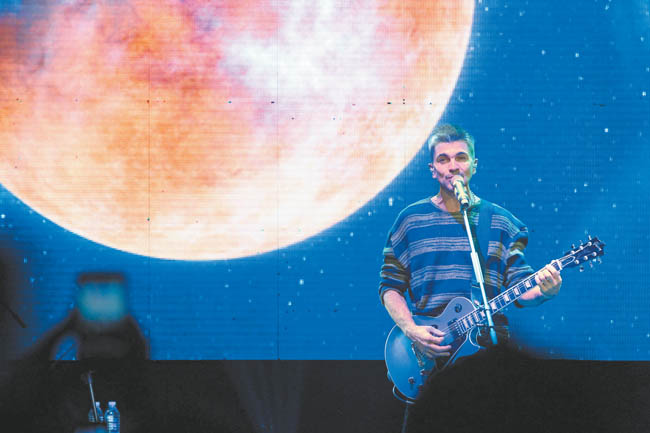 Ofreció un concierto ante poco más de 2 mil personas en el Auditorio Plaza Condesa. 