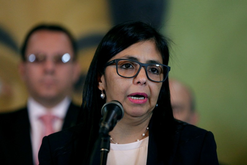 La canciller venezolana Delcy Rodríguez denunció las graves acciones injerencistas del organismo en algunos países de la región.