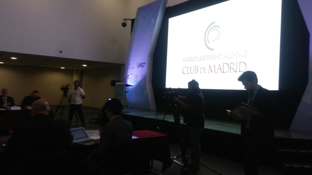 En el Foro de Democracia Inclusiva participaron miembros del Club de Madrid. (Foto Alicia Sánchez)
