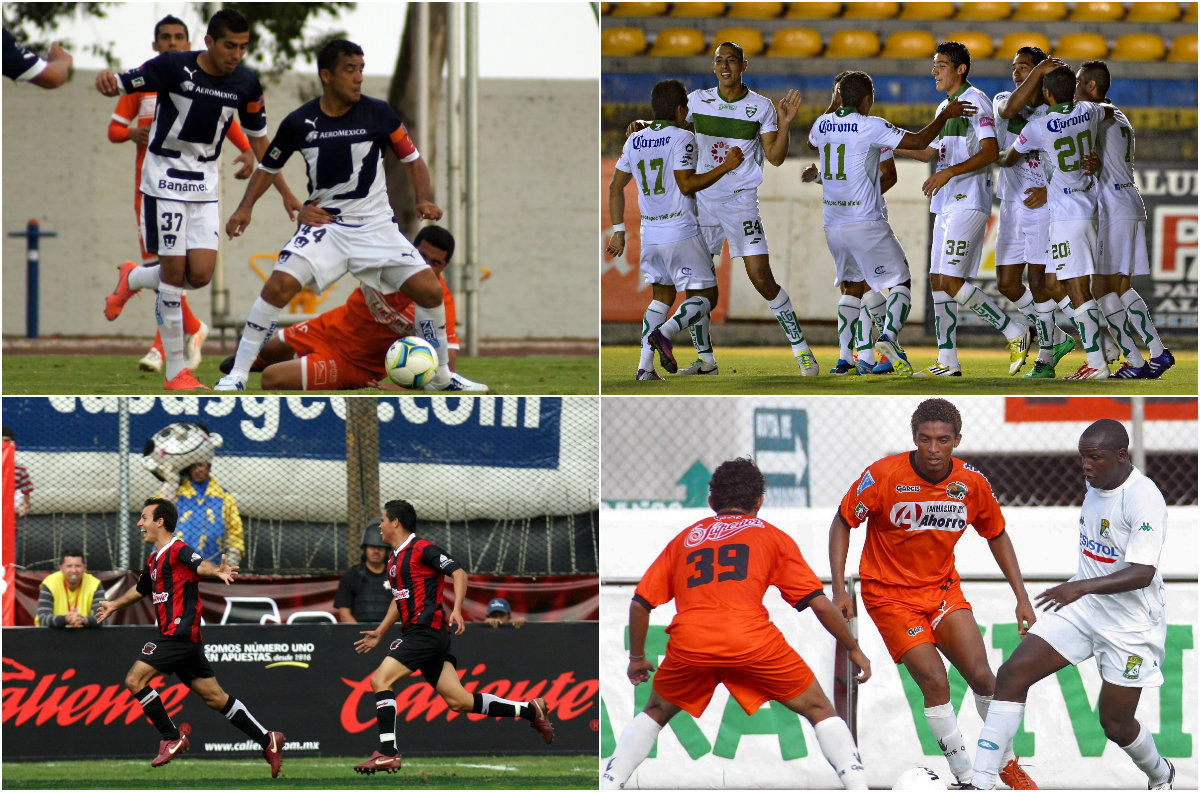 Pumas Morelos, Zacatepec, Xolos y Jaguares de Tapachula