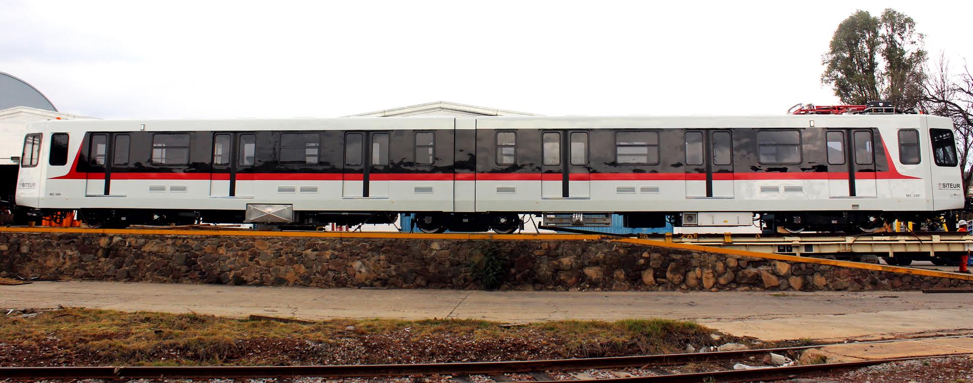El primer tren de la empresa líder en tecnología ferroviaria; Bombardier Transportation, llegó a Guadalajara para integrarse a los vehículos que corre