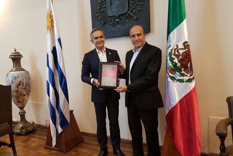 El alcalde de Monetvideo y el jefe de Gobierno capitalino firmaron un acuerdo de dos años 