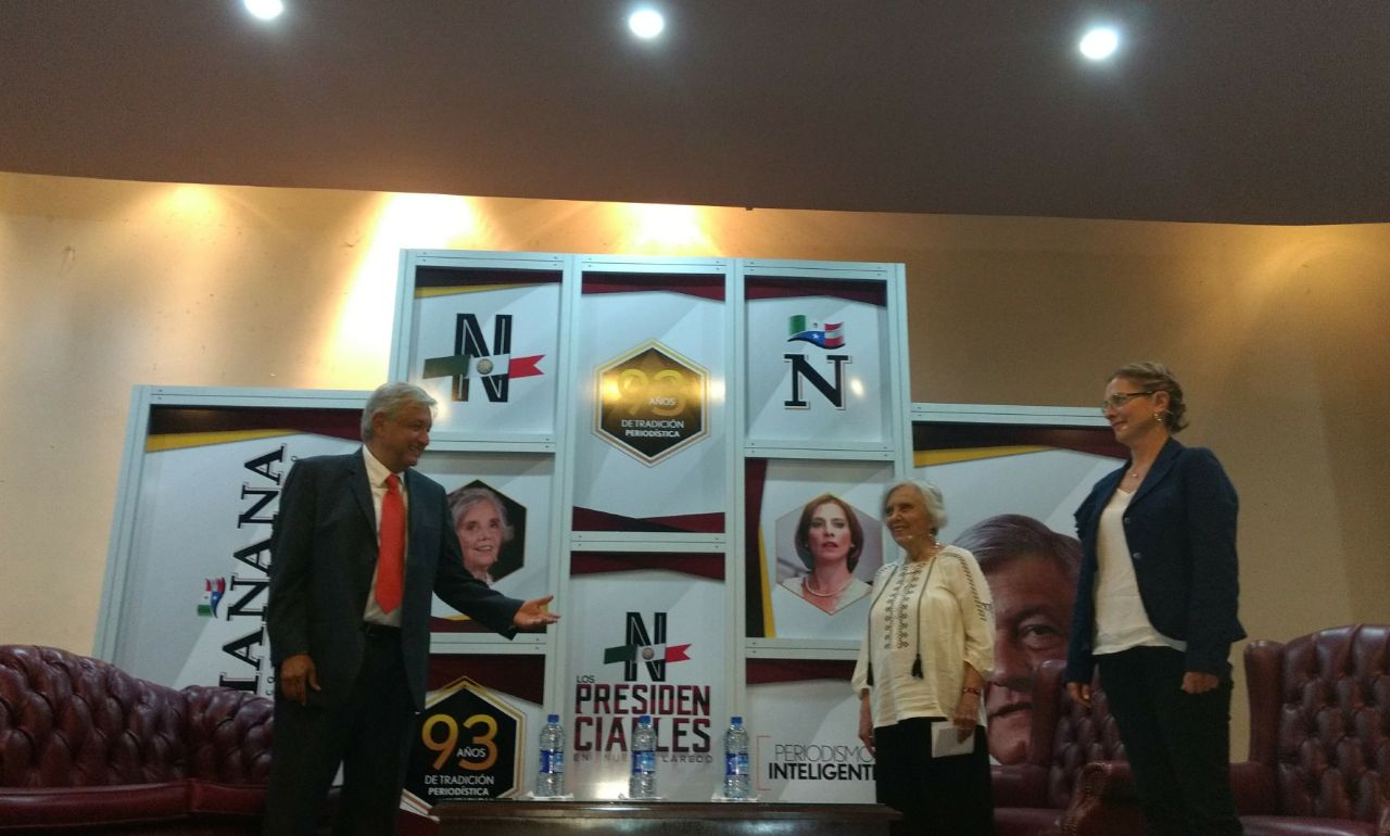 Andrés Manuel López Obrador en Tamaulipas.