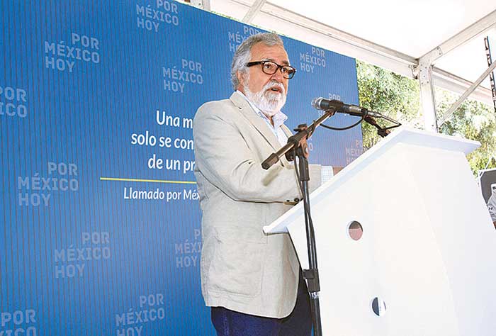El ex presidente de la Mesa Directiva de la Asamblea Constituyente.