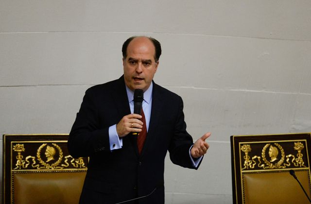 El presidente de la Asamblea Nacional Venezolana, Julio Borges.