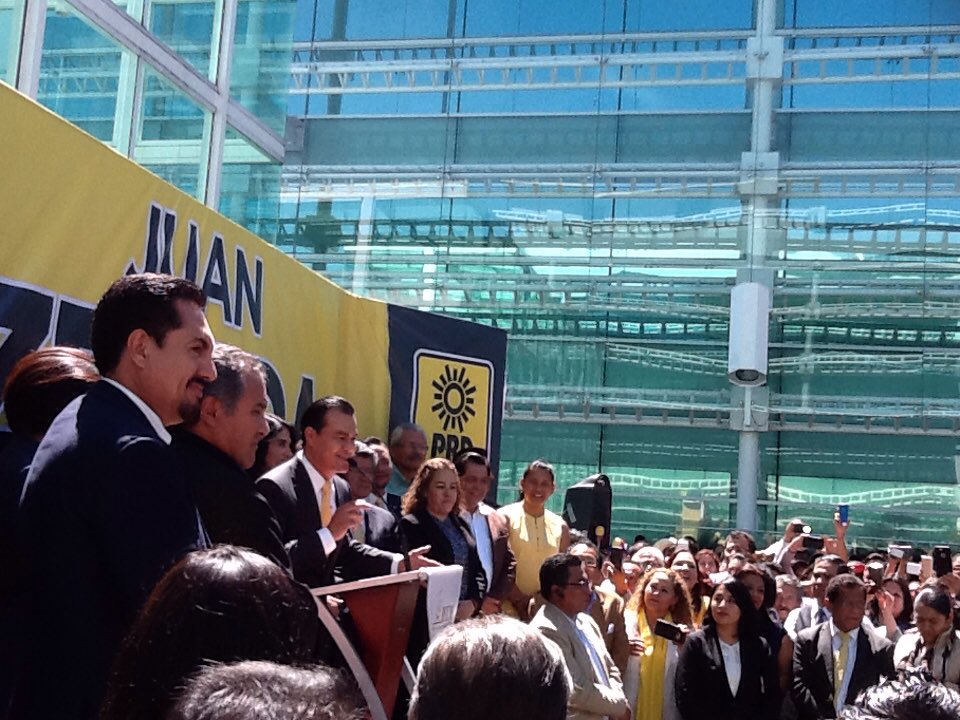 Juan Zepeda dijo que el PRD tiene la mejor propuesta en materia de seguridad.