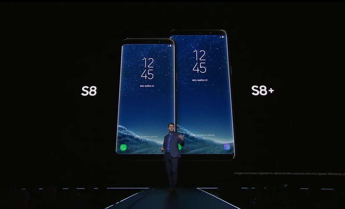 Samsung S8 con pantalla de 6.2 pulgadas 
