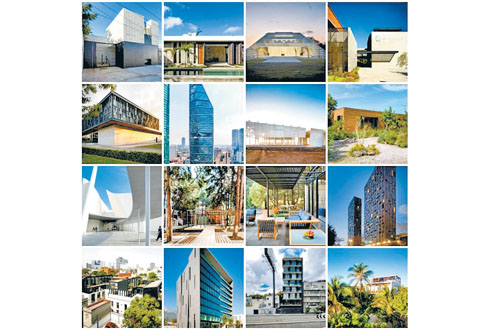 Estructuras públicas caen en lenguajes de la arquitectura privada. 