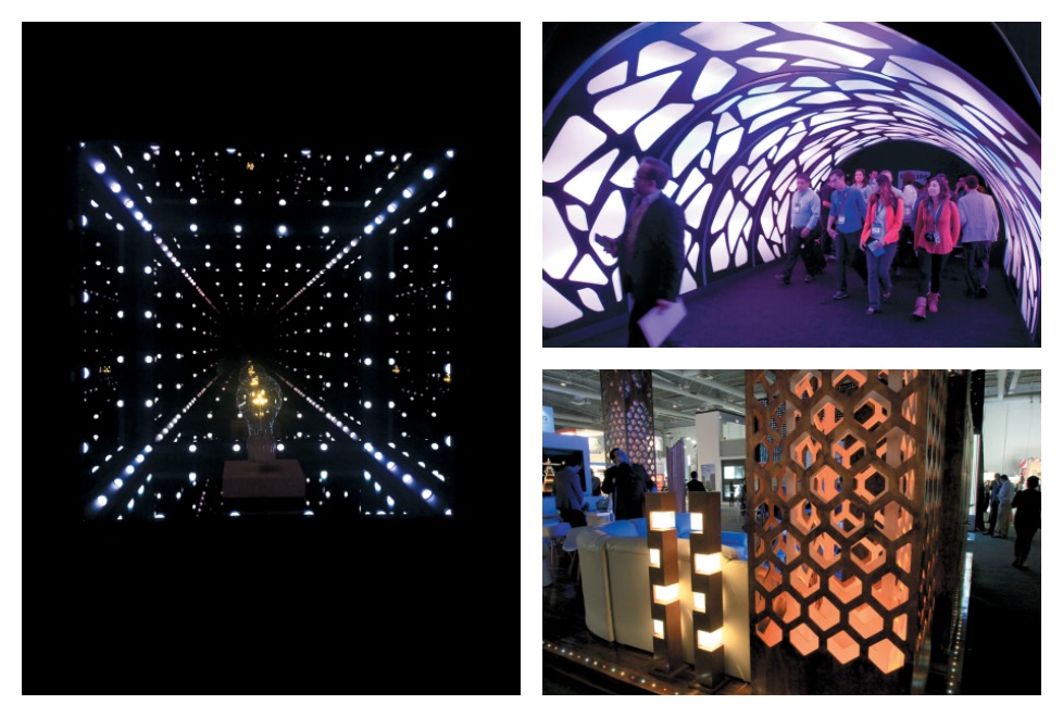 En Expo Lighting America se presentaron marcas nacionales e internacionales como Studio David Pompa, Flos y Eureka Lighting.