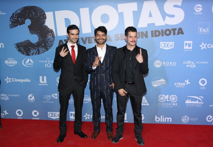 Germán Valdés, Christian Vázquez y Alfonso Dosal.