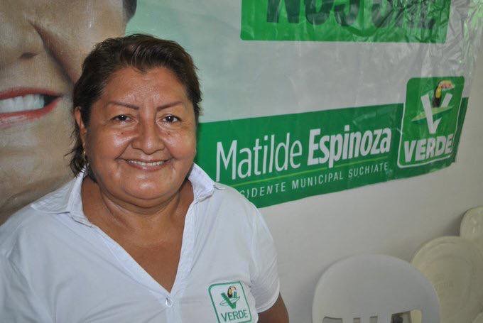 La alcaldesa de Suchiate, Matilde Espinosa Toledo, está acusada de delitos electorales.