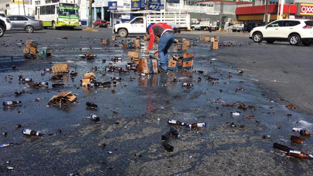Esto provocó el cierre parcial de un carril. 