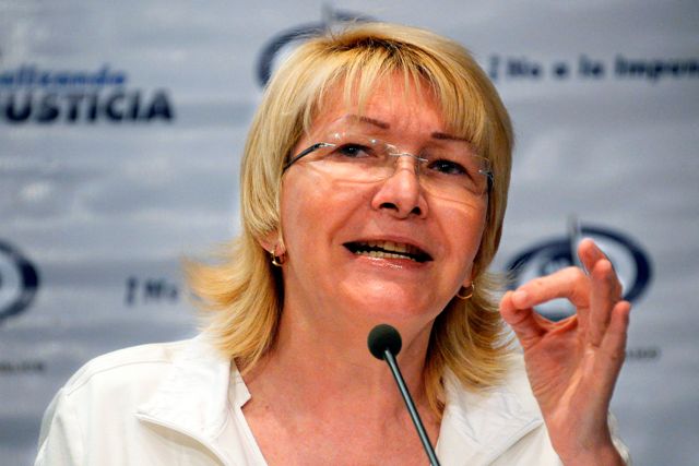 La Fiscal General de Venezuela, Luisa Ortega.