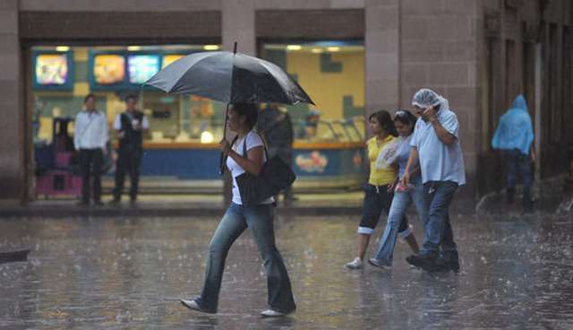 Lloviznas en sur de Tamaulipas 