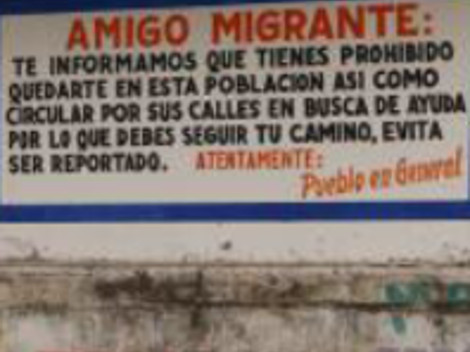 El alcalde del municipio de Acatlán de Pérez Figueroa, dijo que las pintas en las bardas es un acuerdo comunitario para evitar que bandas del crimen o