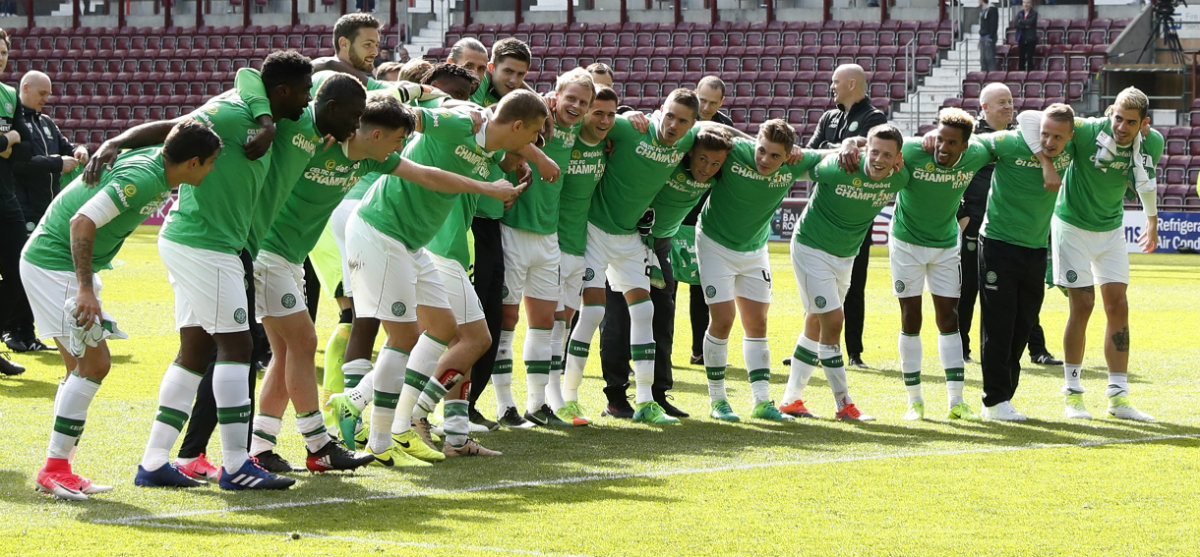 El Celtic se proclamó campeón por sexta ocasión consecutiva