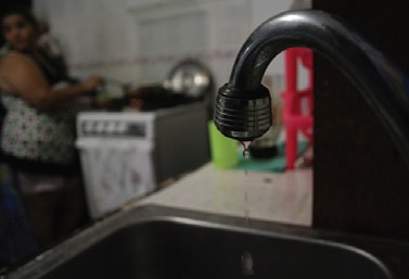 De nueva cuenta hubo problemas por falta de agua