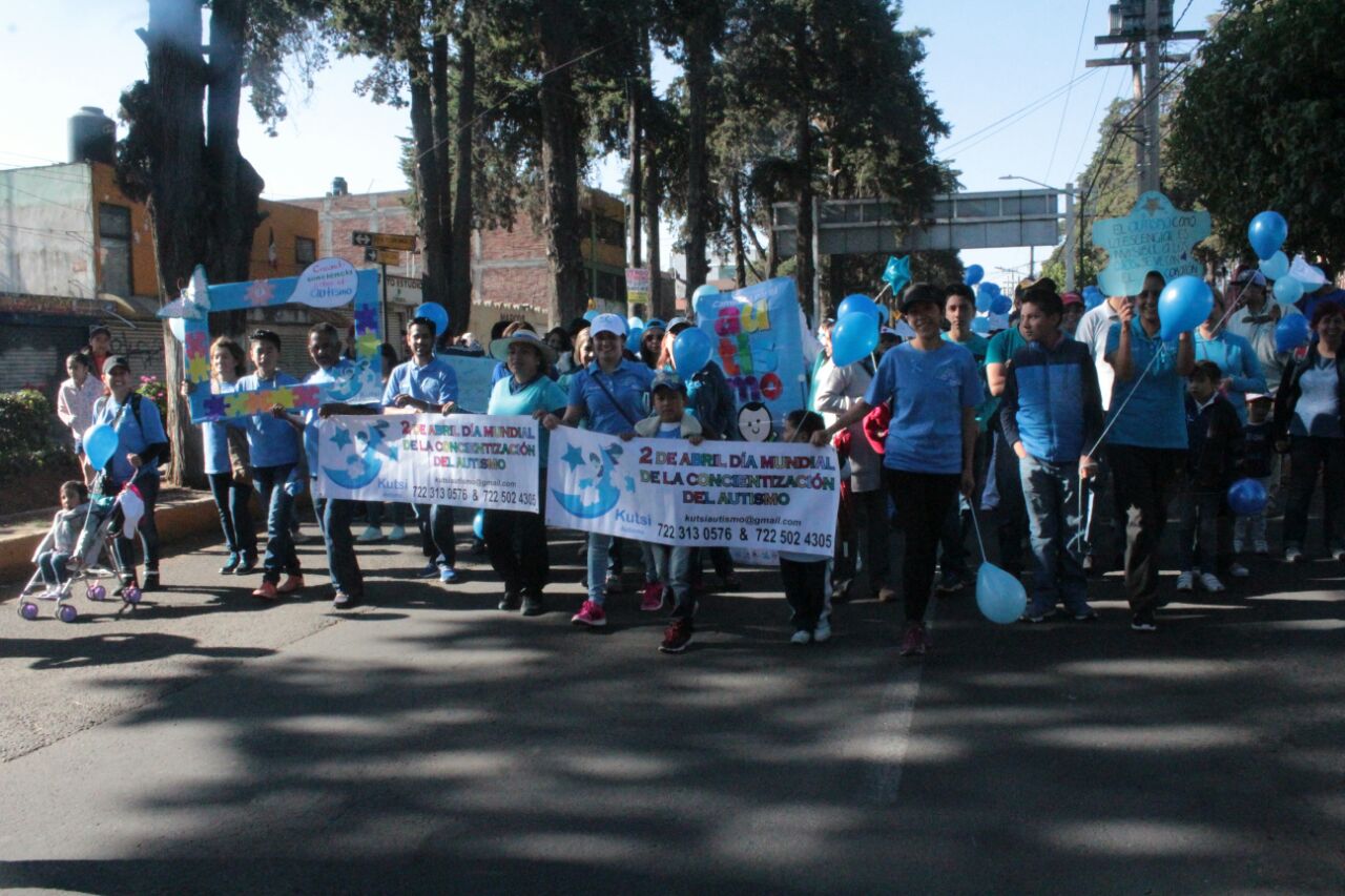 Durante la caminata.