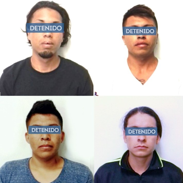 Los cuatro ya se encuentran formalmente presos, tras haber asesinado a un joven en octubre de 2015. (Foto: Especial).