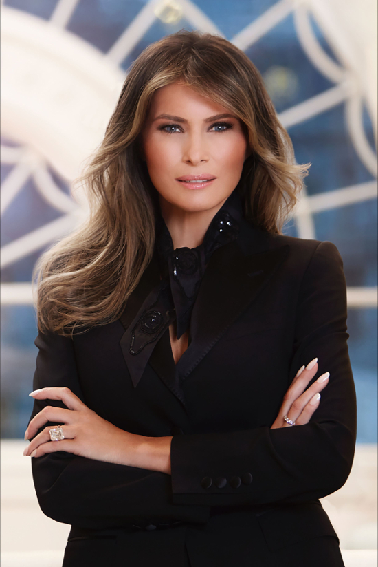 La primera dama de Estados Unidos ya tiene su retrato oficial.