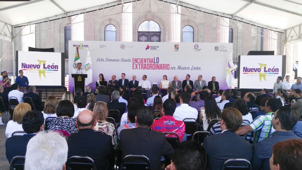 Se presentó el programa: "Esta Semana Santa encuentra lo extraordinario en Nuevo León"