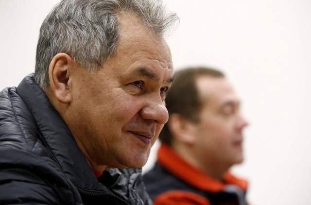 El ministro de Defensa ruso, Sergéi Shoigu.