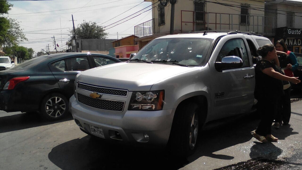 Familiar de pareaja baleada por error en Reynosa