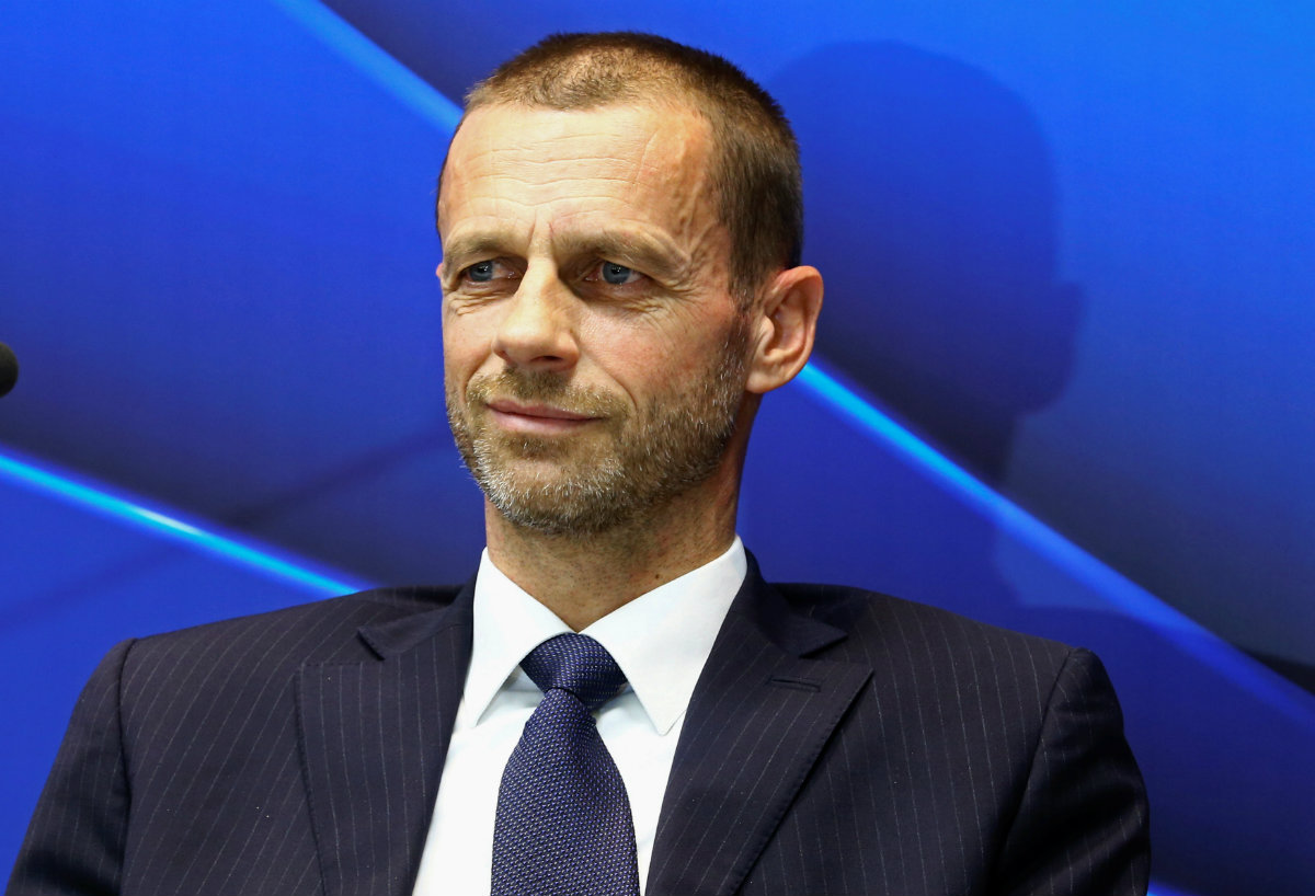 Aleksander Ceferin, presidente de UEFA