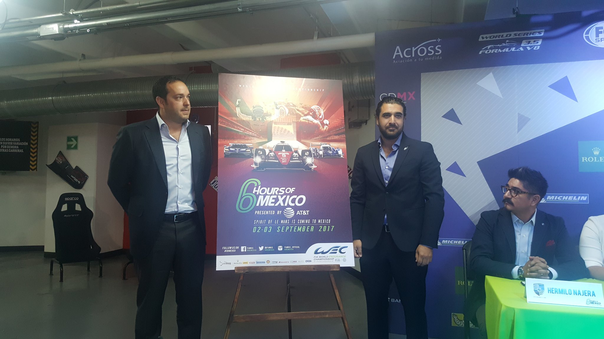 Cartel de las 6 horas de México 
