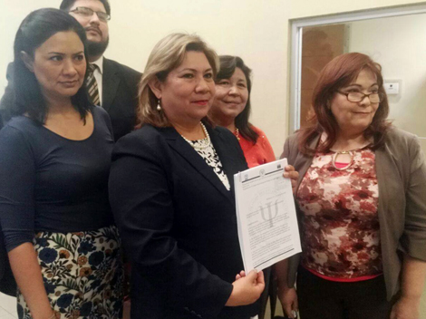 La iniciativa de ley se presentó ante la Oficialía de Partes del Congreso del Estado.