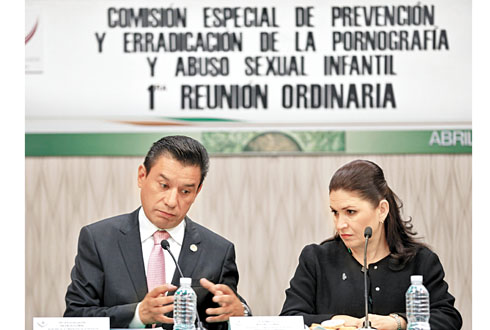 Jesús Valencia, presidente de la Comisión de los Derechos de la Niñez en la Cámara de Diputados. 