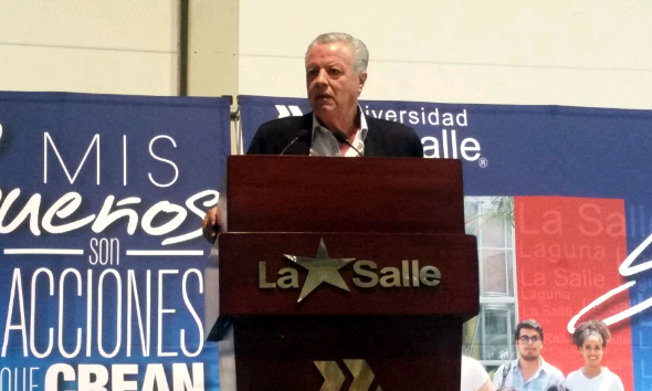Jorge Zermeño, candidato del PAN a la alcaldía de Torreón. 
