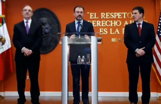 Luis Videgaray, secretario de Relaciones Exteriores.