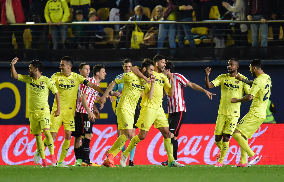 El Villareal superó por 3 goles a 1 al Athletic de Bilbao