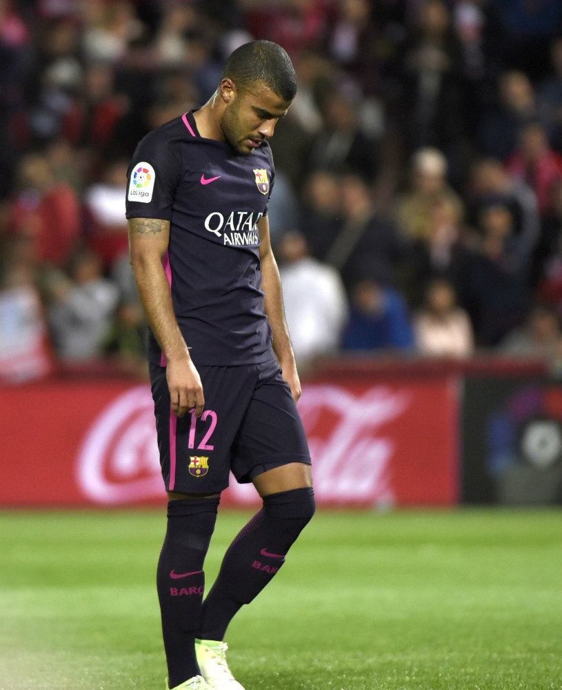 Rafinha jugador del Barcelona 