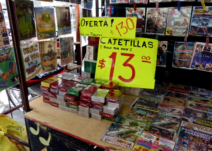 Cigarros de 13 pesos en Lerdo. 